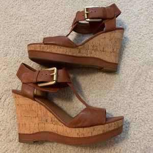 Franco Sarto Tan Wedge 🧡
